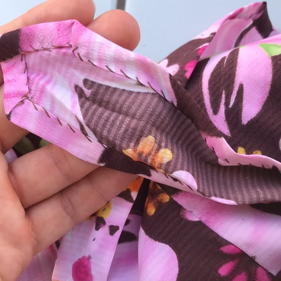 Vintage Handmade Halter Tie Butterfly Dress - Picture 5 of 5